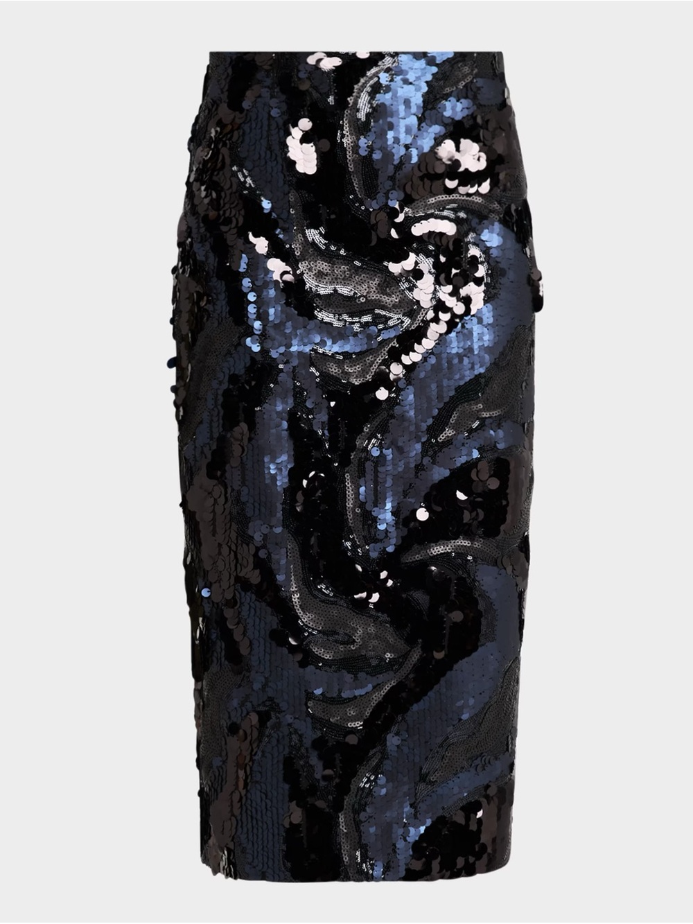 NWT Ramy Brook Donnelly Sequined Pencil Midi Skirt size 8